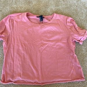 Pink forever 21 crop top